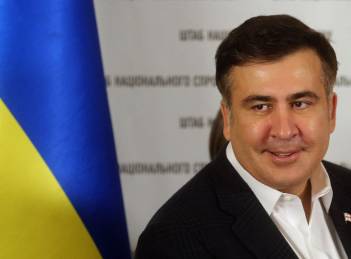 Прибывший на допрос СБУ М. Саакашвили: «Мы сейчас дурью маемся все»