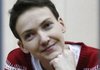 Savchenko didn't ask for pardon, didn't admit her guilt