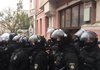 Затриманих біля Ради активістів відпускають, заяву журналіста про застосування газового балончика перевірятимут
