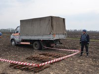 Пиротехники ГСЧС Украины изъяли и уничтожили 64 взрывоопасных предмета в обнаруженные в акватории Черного моря в районе Кинбурнской косы