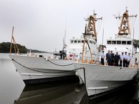 Переданные Соединенными Штатами для нужд ВМС ВСУ катера типа "Island" вошли в территориальные воды Украины