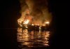 Пожежа спалахнула на іранському військовому кораблі, екіпаж евакуйовано