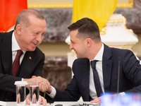 Ердоган і Зеленський обговорили ситуацію навколо Запорізької АЕС і проведення РФ псевдореферендумів