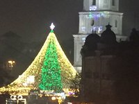 Огни на главной ёлке Киева зажгутся 18 декабря