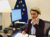 Фон дер Ляєн запевнила Зеленського у готовності ЄС працювати з Україною в сфері енергетики