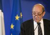 Россия хотела бы решать вопросы безопасности в Европе без европейцев - глава МИД Франции
