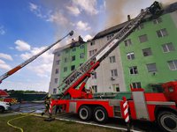 Спасатели локализировали пожар в пятиэтажном доме в Белогородке на Киевщине