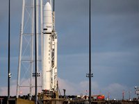 Украинско-американская ракета Antares второй раз в 2021 г. вывела на орбиту корабль с грузом для МКС