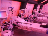 В Херсонской области мобильный госпиталь уже принимает больных COVID-19