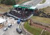 В Беларуси закрылся лагерь мигрантов на границе с Польшей