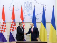 PMs of Ukraine, Croatia discuss strengthening cooperation between countries on trade, tourism, digitalization