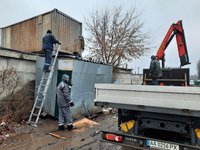 У Дарницькому районі Києва демонтували 12 незаконних МАФів