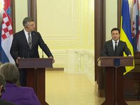 Зеленський зустрівся в Києві з прем'єром Хорватії
