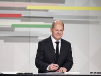 Зеленский поздравил нового канцлера Германии Шольца с избранием на должность