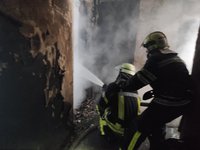 За сутки харьковские спасатели потушили 14 пожаров, вызванных вражескими обстрелами