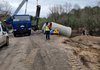 В Черниговской области строят временные проезды рядом с разрушенными мостами, на трассе Киев-Чернигов началась генеральная уборка