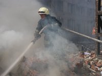 За добу харківські рятувальники загасили 11 пожеж, спричинених ворожими обстрілами, піротехніки розмінували 39 боєприпасів