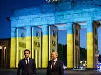 Шольц: Германия и Франция стоят на стороне Украины