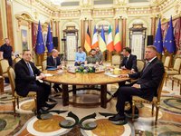 Встреча Зеленского с Шольцем, Макроном, Драги, Йоханнисом завершилась, Украина имеет стойкую поддержку международной коалиции - Ермак