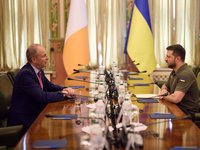 Зеленский обсудил с премьер-министром Ирландии вопросы продовольственной безопасности, энергетики, санкций против РФ и послевоенного восстановления Украины