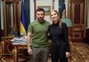 Zelensky meets with American actress Jessica Chastain