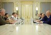 Zelensky meets in Kyiv with incumbent head of OSCE, Polish FM Rau